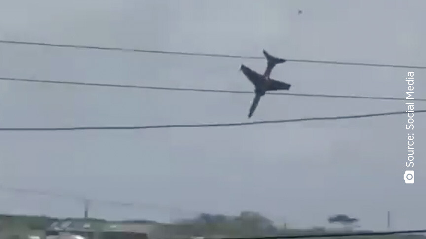Two British Military Pilots Injured After Training Jet Crashes in Wales
