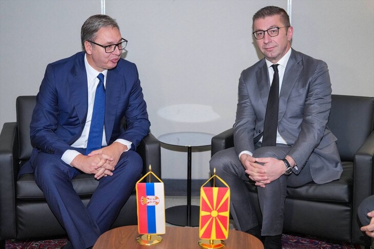 Mickoski takon Vuçiqin në New York  diskutojnë zhvillimet rajonale dhe bashkëpunimin