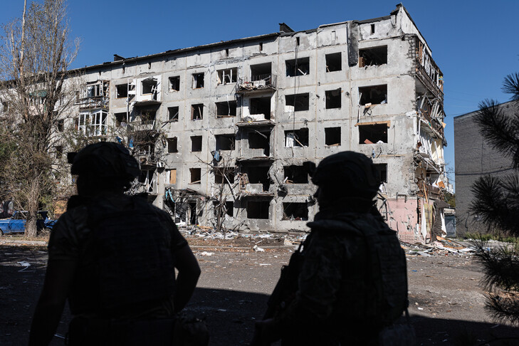 Moscow says its forces are closing an encirclement near Dobropillia