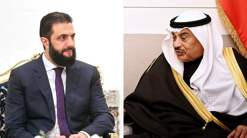 Report: Syrian president, Kuwait crown prince discuss bilateral ties, regional issues
