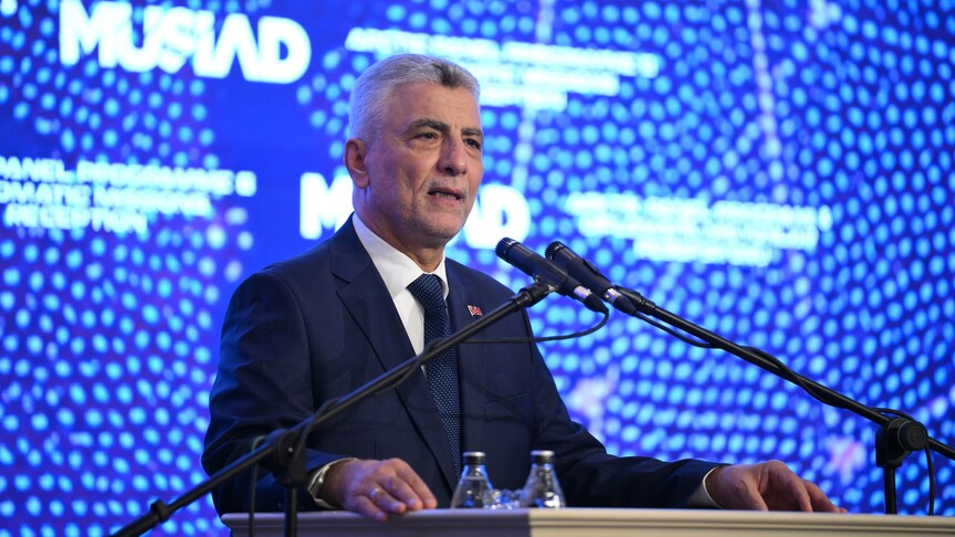 Ticaret Bakanı Bolat: Dünyanın bütün ülkeleriyle dış ekonomik ilişkilerimizi büyük bir gayretle yürütüyoruz haber görseli