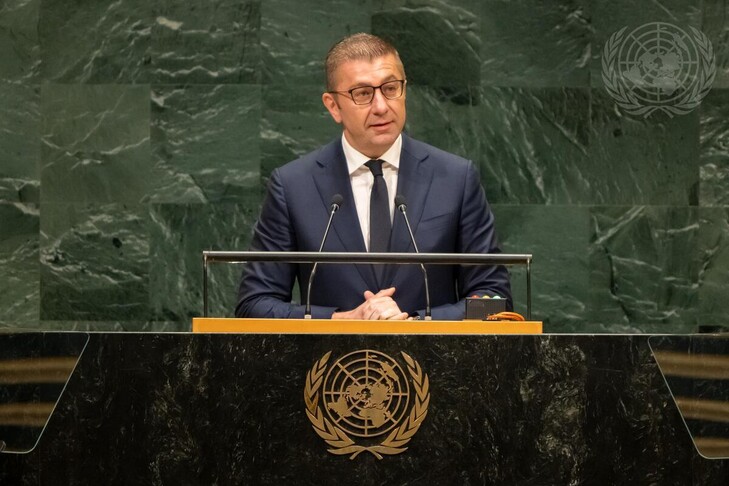 Mickoski në OKB  Shtetet e vogla nuk mund të përballojnë gabimet gjeopolitike që fuqitë e mëdha mund t i korrigjojnë