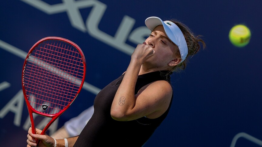 Türk Telekom Ankara Açık WTA 125 Tenis Turnuvası'nda Berfu Cengiz ile Deniz Dilek yarı finale yükseldi haber görseli