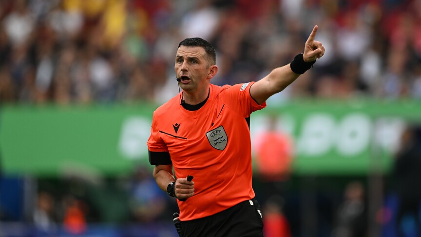 Türkiye-İtalya maçını İngiliz hakem Michael Oliver yönetecek