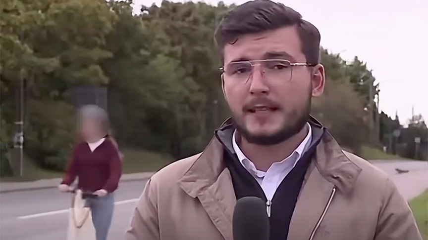 Polonya'da canlı yayın sırasında otomobilin çarptığı 14 yaşındaki çocuk yaralandı