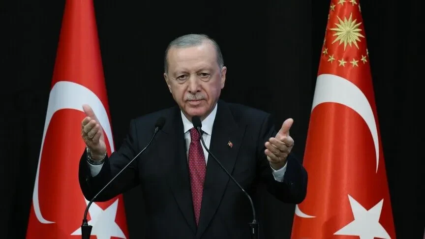 Presidenti turk vlerëson solidaritetin mes Turqisë dhe Palestinës pas ndeshjes miqësore të futbollit