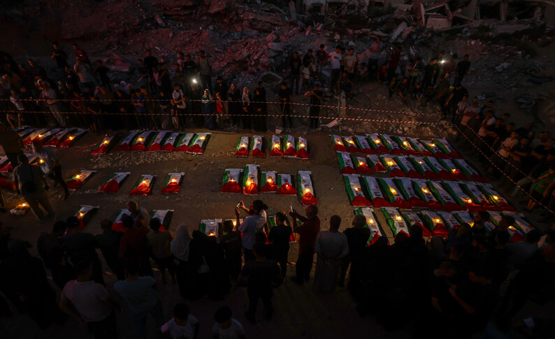 Remains of 105 Palestinians recovered from Gaza City rubble