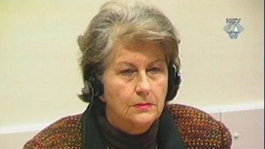 Ndërron jetë Biljana Plavshiq  e dënuar për krime lufte në Bosnjë e Hercegovinë