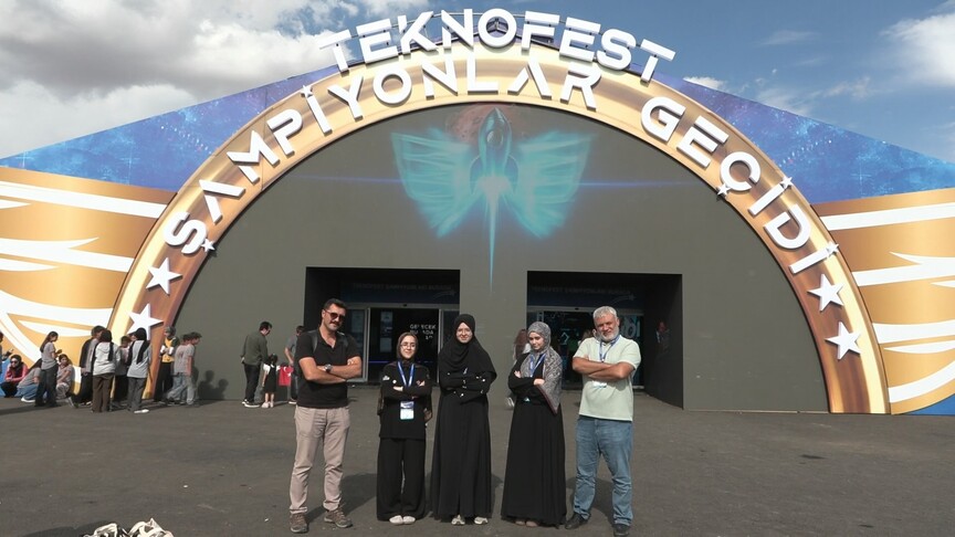 İHA üreten liseliler, TEKNOFEST'te üç yıllık emeklerinin karşılığını almanın gururunu yaşıyor