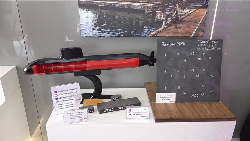 Turkish firm to use high-grade steel to help homegrown submarine reach greater depths