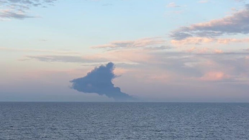 Tanker Catches Fire After Unidentified Projectile Strike in Strait of Hormuz