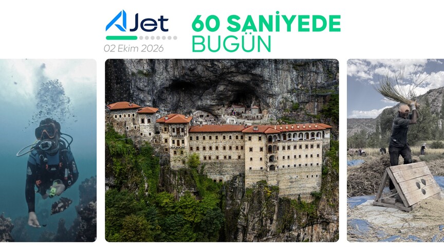 60 saniyede bugün (02 Ekim 2026)