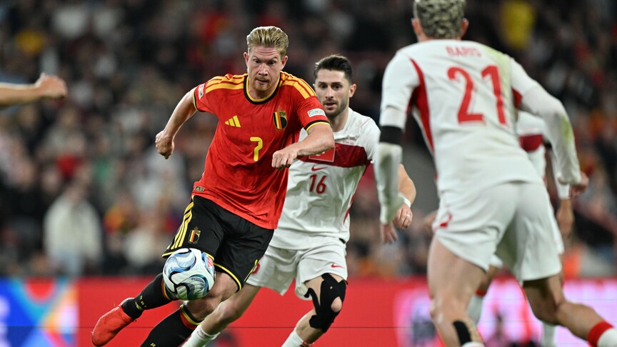 De Bruyne Brace Powers Belgium Past Türkiye; Italy Holds France to a Draw