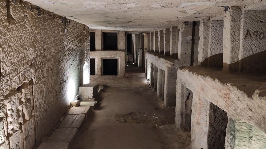 Varret e Kum esh Shukafas në Egjipt hedhin dritë mbi historinë 2 000 vjeçare të Aleksandrisë