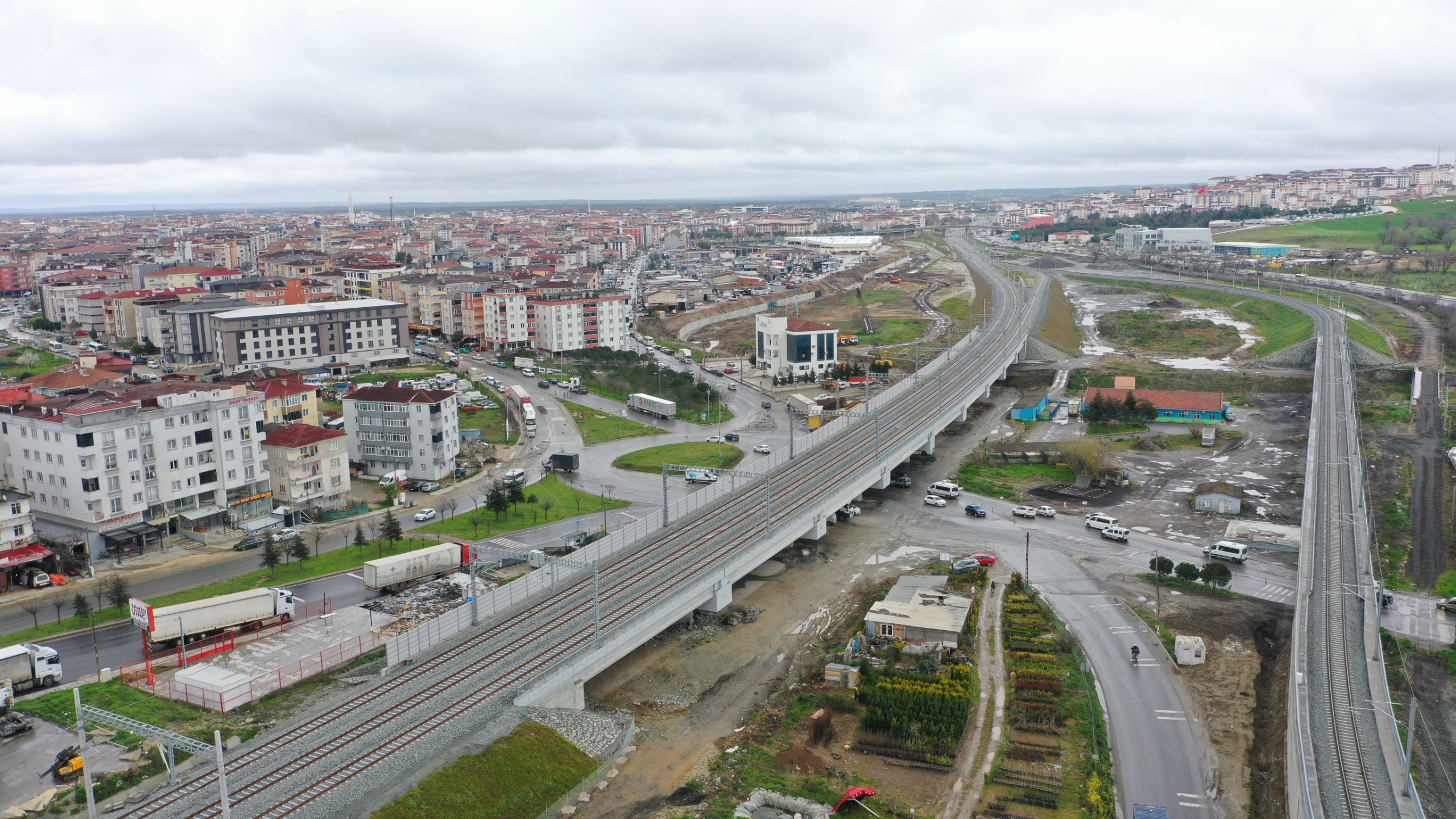 Halkalı-Kapıkule Hızlı Tren Hattı'nın Çerkezköy-Kapıkule kesimi 9 Ekim'de hizmete açılacak 3 Halkalı-Kapıkule Hızlı Tren Hattı'nın Çerkezköy-Kapıkule kesimi 9 Ekim'de hizmete açılacak