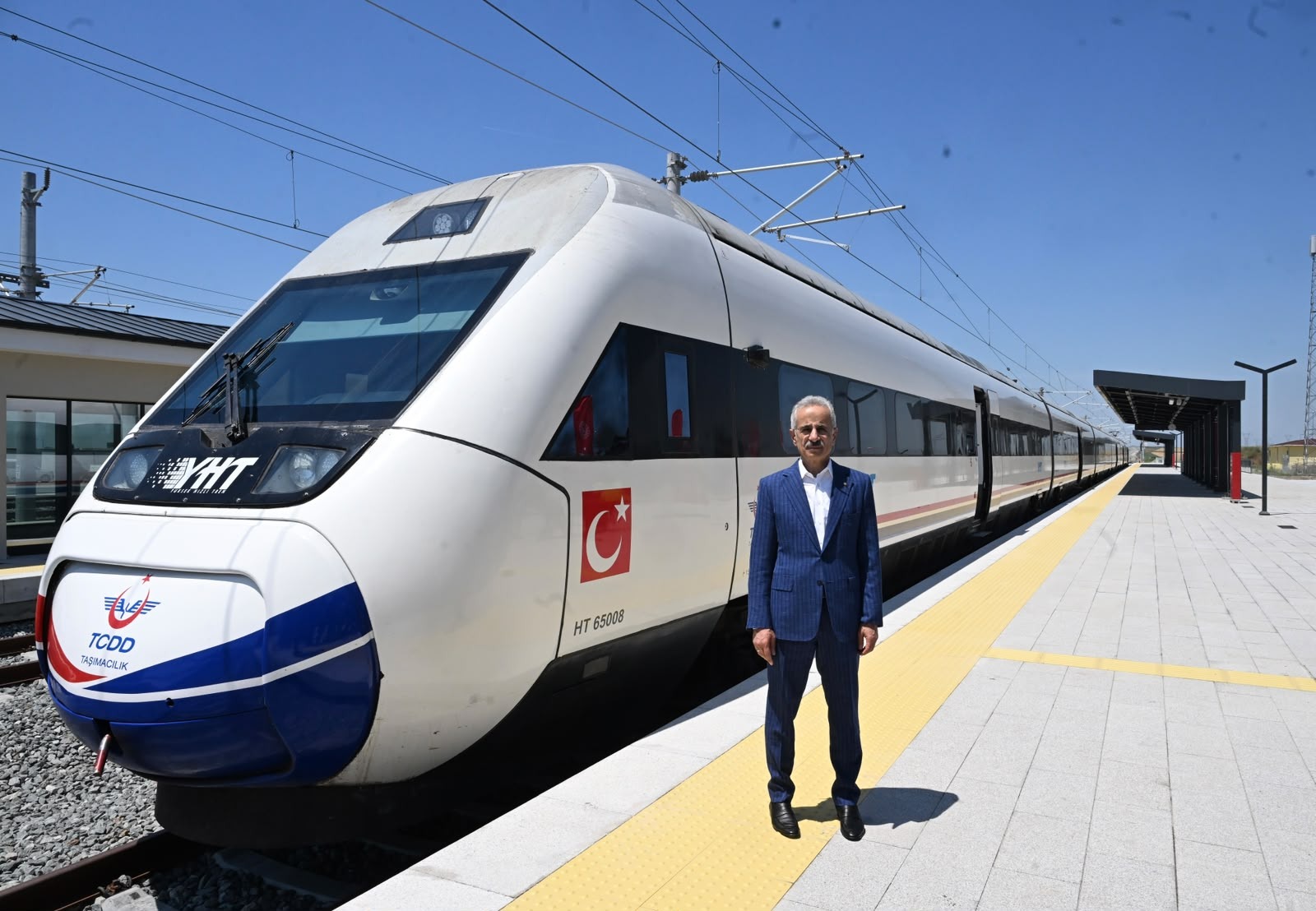 Halkalı-Kapıkule Hızlı Tren Hattı'nın Çerkezköy-Kapıkule kesimi 9 Ekim'de hizmete açılacak 1 Halkalı-Kapıkule Hızlı Tren Hattı'nın Çerkezköy-Kapıkule kesimi 9 Ekim'de hizmete açılacak
