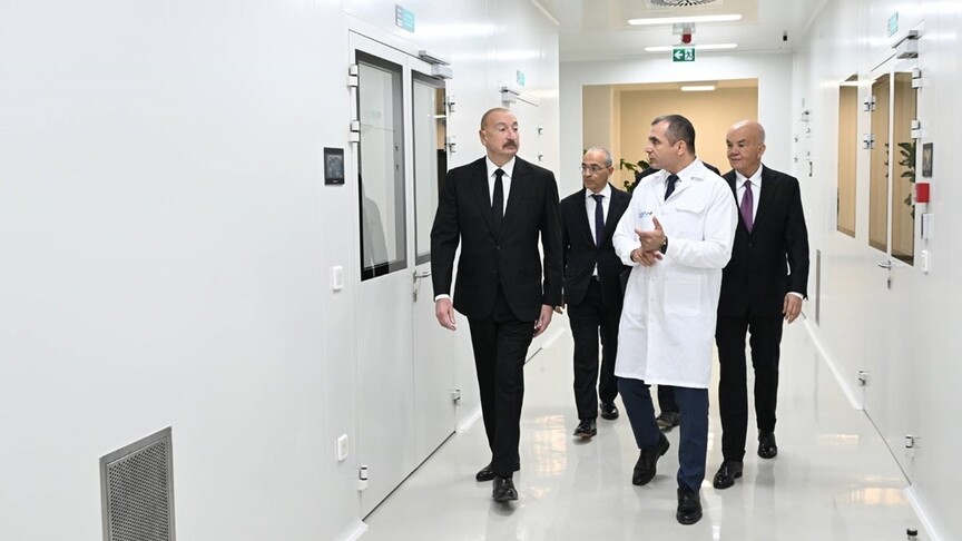 Azerbaycan'ın en büyük ilaç fabrikası Türk şirketi tarafından kuruldu
