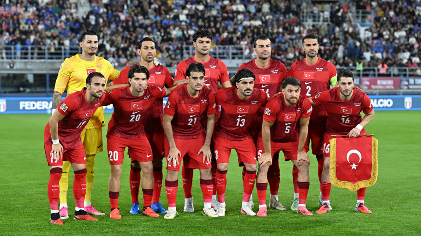 A Milli Futbol Takımı teknik direktörü Montella, ilk 11'de 6 değişiklik yaptı