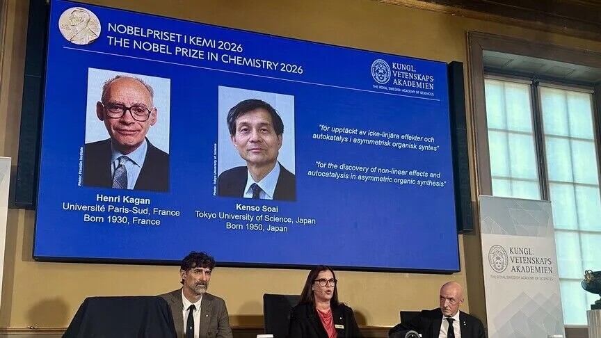 Francezi Henri Kagan dhe japonezi Kenso Soai fitojnë Çmimin Nobel në Kimi për vitin 2026