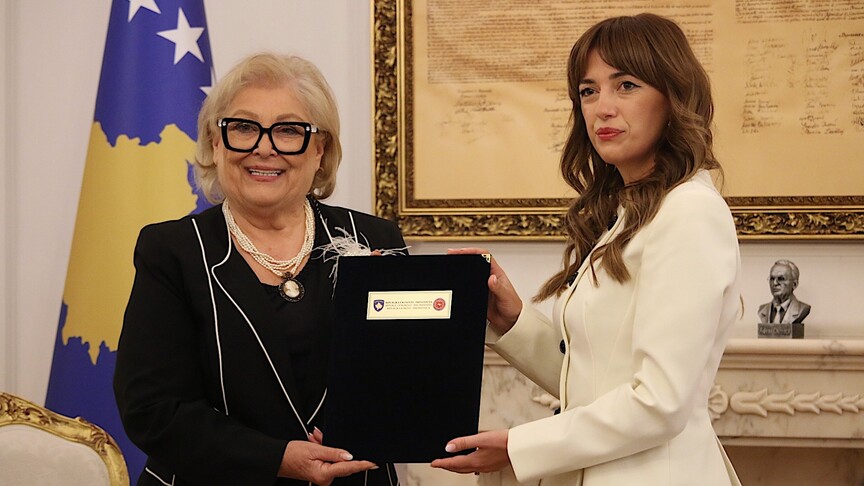 Justina Shiroka Pula merr zyrtarisht detyrën e Presidentes së Republikës së Kosovës