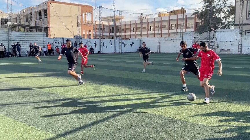 İsrail'in saldırılarında 1014 kişi kaybeden Filistin sporu, sahalara yeniden hayat vermeye çalışıyor