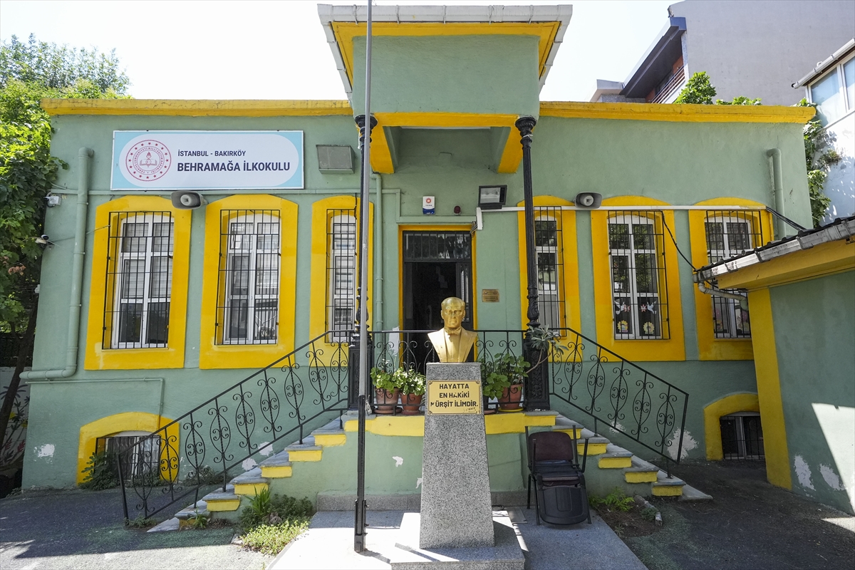 Bakırköy'de 141 yıllık Behramağa İlkokulu'nun hikayesi
