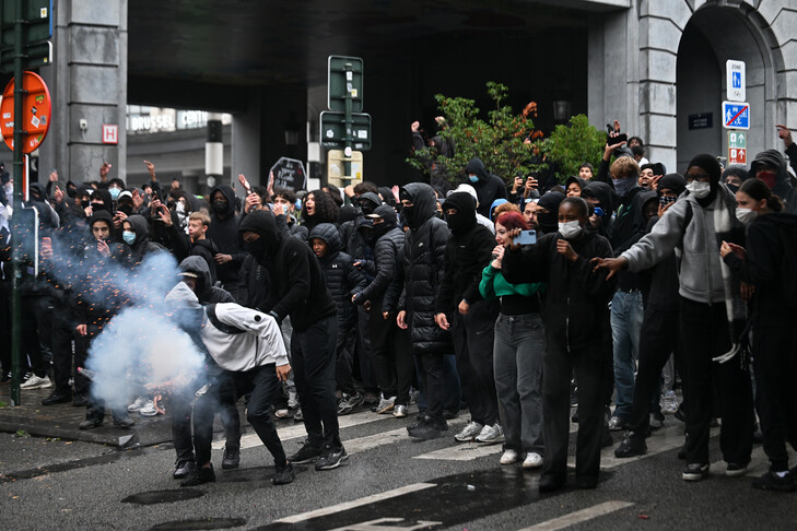 Bruksel  përleshje dhe ndërhyrje policore në protestën kundër politikave shtrënguese