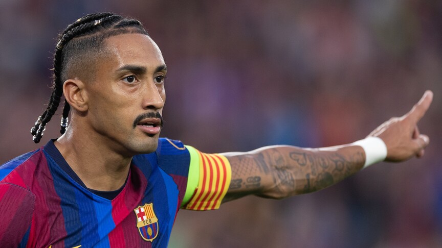 Barcelona'da Raphinha, Galatasaray maçında oynayamayacak