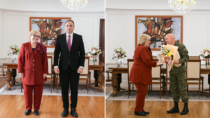 Presidentja Shiroka Pula priti në takim komandantin e FSK së dhe shefin e AKI së