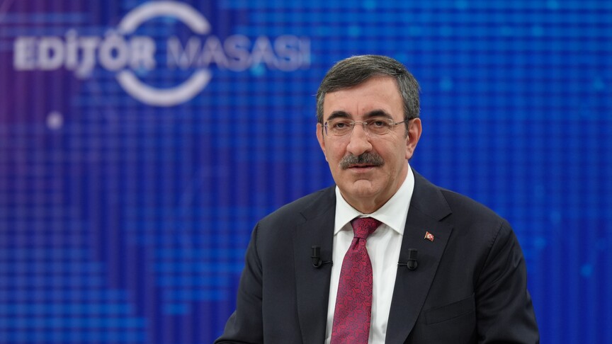 Cumhurbaşkanı Yardımcısı Yılmaz, AA Editör Masası'na konuk olacak haber görseli