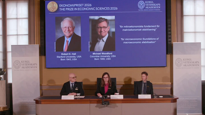 2026 Nobel Ekonomi Ödülü'nü Robert E. Hall ve Michael Woodford kazandı