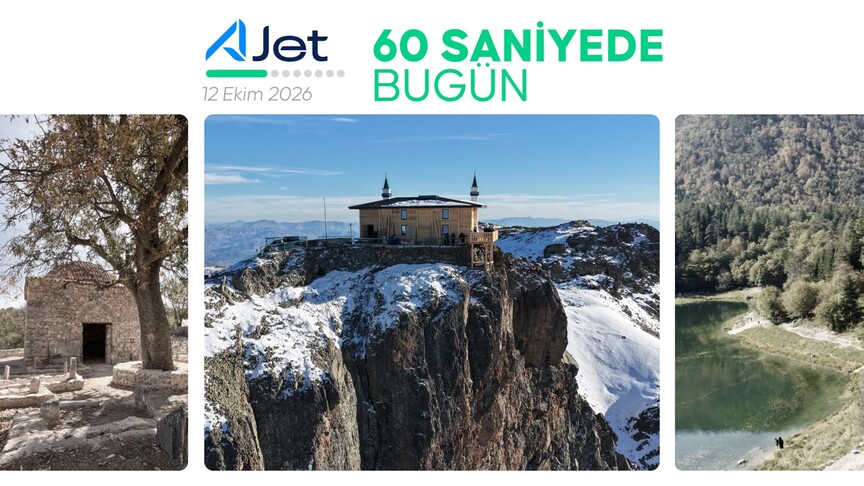 60 saniyede bugün (12 Ekim 2026) haber görseli