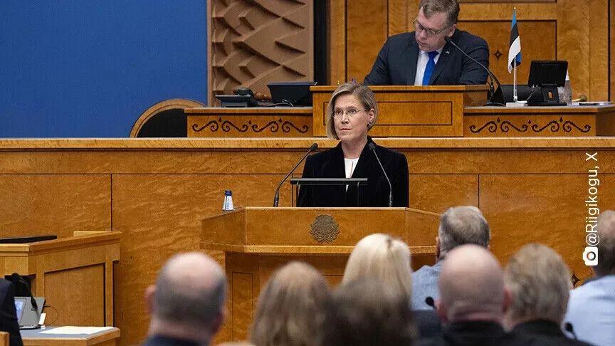 Ulle Madise merr detyrën si presidente e Estonisë