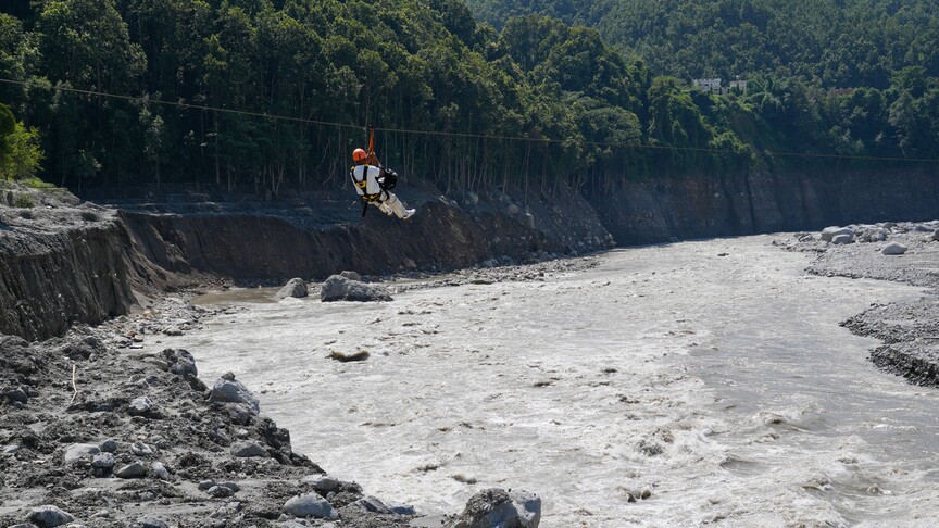 Over 100 foreign trekkers stranded as flash floods hit Nepal’s Manaslu ...