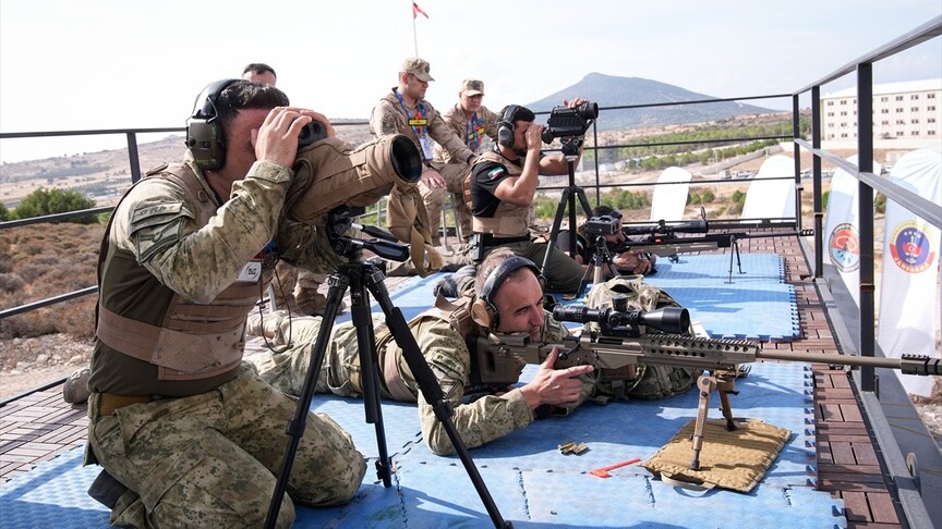 Boran-8 Uluslararası Keskin Nişancı Yarışması başladı haber görseli