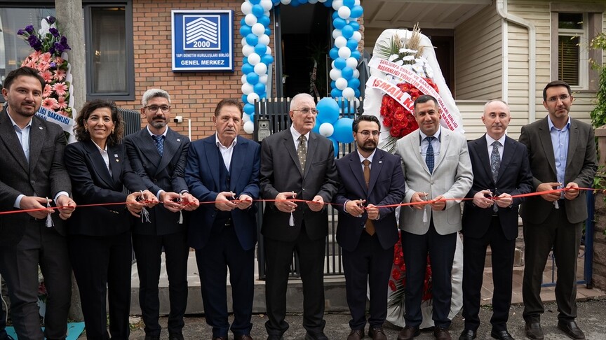 Yapı Denetim Kuruluşları Birliği Genel Merkezinin yeni hizmet binası açıldı haber görseli