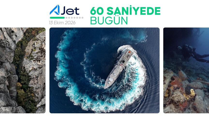60 saniyede bugün (13 Ekim 2026) haber görseli