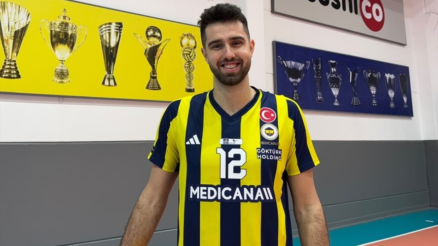 Fenerbahçeli voleybolcu Adis Lagumdzija'nın hedefi Avrupa ve lig şampiyonluğu