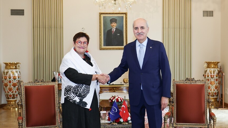 TBMM Başkanı Kurtulmuş, AKPM Başkanı Bayr ile görüştü haber görseli