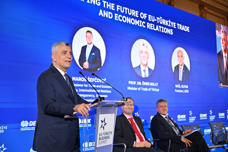 Ministri turk i Tregtisë  Turqia dhe BE ja duhet ta forcojnë bashkëpunimin në mes të turbulencave në tregtinë globale