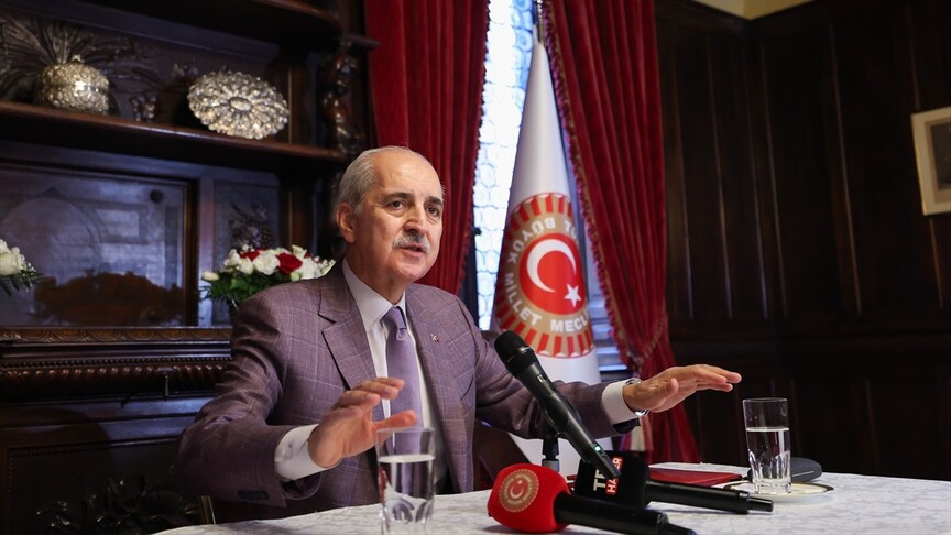 TBMM Başkanı Kurtulmuş: Önümüzdeki günlerde TBMM bünyesinde izleme kurulu oluşturacağız haber görseli