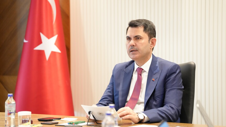Turkish environment minister holds trilateral talks ahead of November's ...