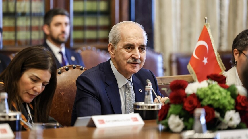 TBMM Başkanı Kurtulmuş, İtalya Parlamentosunun üst kanadı Senatonun Başkanı La Russa ile bir araya geldi haber görseli