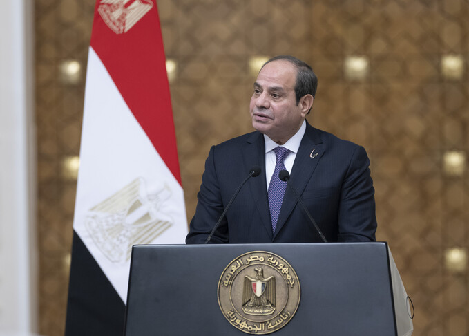 Sisi i Egjiptit thotë se i ka përsëritur Netanyahut se shteti palestinez do të sillte paqe të qëndrueshme