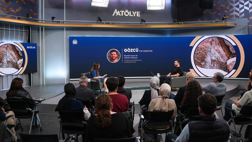AA'da "Gözcü: Mustafa Aslan ile Yabanın Hikayesi" söyleşisi düzenlendi