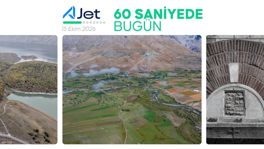 60 saniyede bugün (15 Ekim 2026) haber görseli