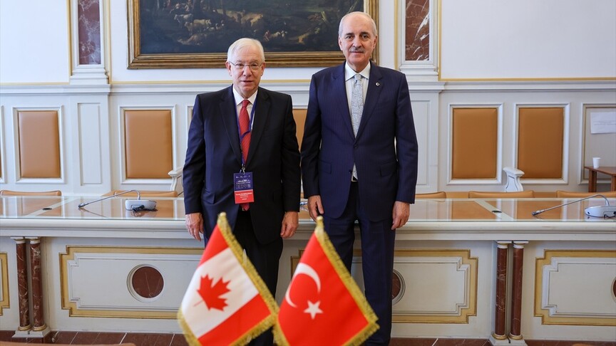 TBMM Başkanı Kurtulmuş, Kanada Avam Meclisi Başkanı Scarpaleggia ile görüştü haber görseli