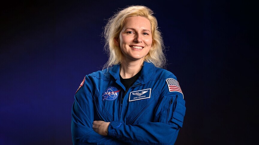 Türk asıllı NASA astronotu Deniz Burnham, uzay yolculuğuna hazırlık çalışmalarını sürdürüyor