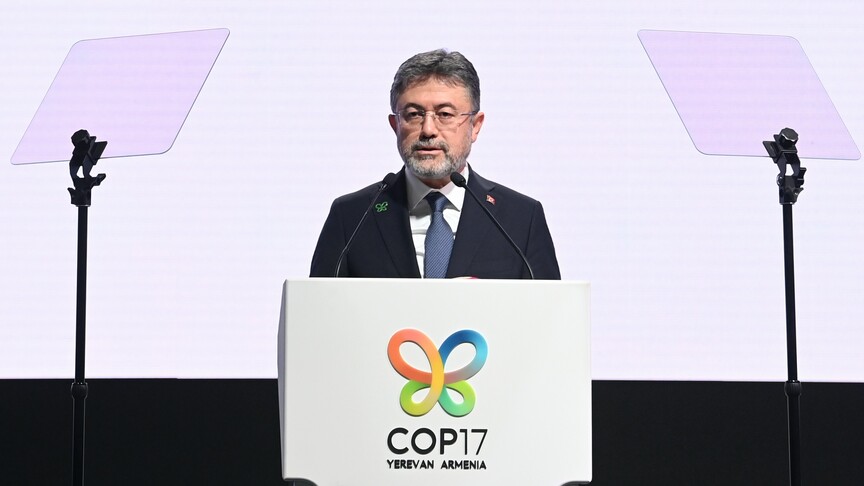 Bakan Yumaklı: Türkiye, üç biyocoğrafik bölgenin kesişiminde yer alan, zengin biyolojik çeşitliliğe sahip bir ülke