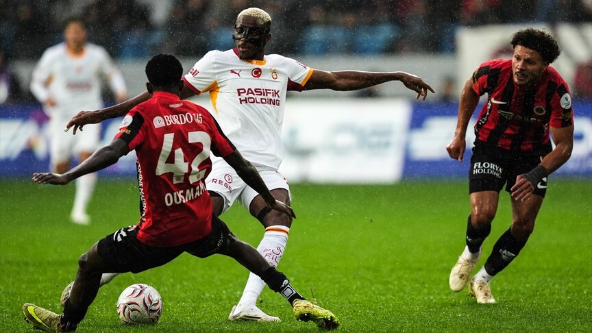 Galatasaray, Gençlerbirliği karşısında 3 puanı tek golle aldı haber görseli